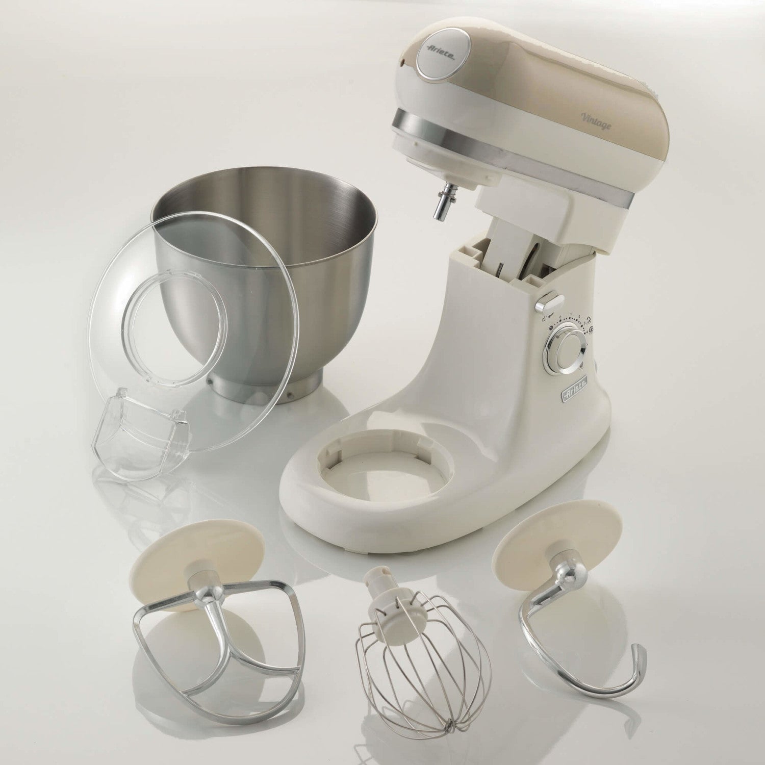 Ariete 1588 2400W 5.5L Beige, Bianco robot da cucina