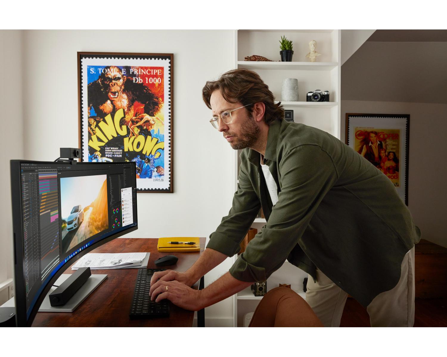 HP Webcam FHD 625 Full HD Nero