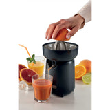 Ariete 417 Spremiagrumi Breakfast, 40W, 2 coni di spremitura, Coperchio di protezione, Beccuccio antigoccia, Rotazione a destra e a sinistra, Piedini antiscivolo, Dark Sahara Grey