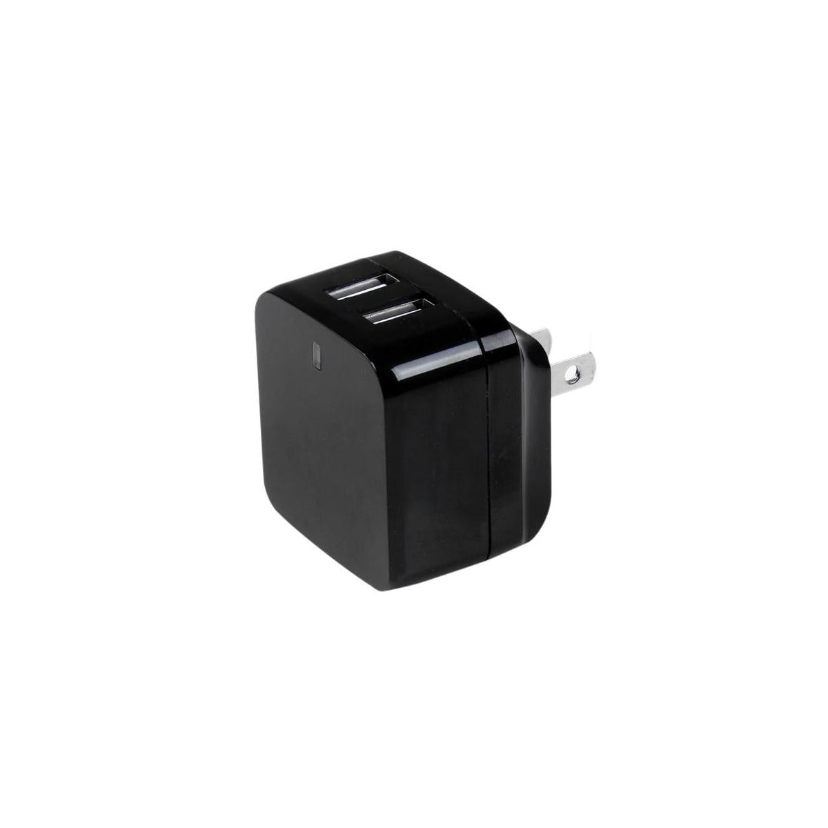 StarTech.com USB2PACBK Caricabatterie per dispositivi mobili Telefono cellulare, Smartphone, Tablet Nero AC Interno