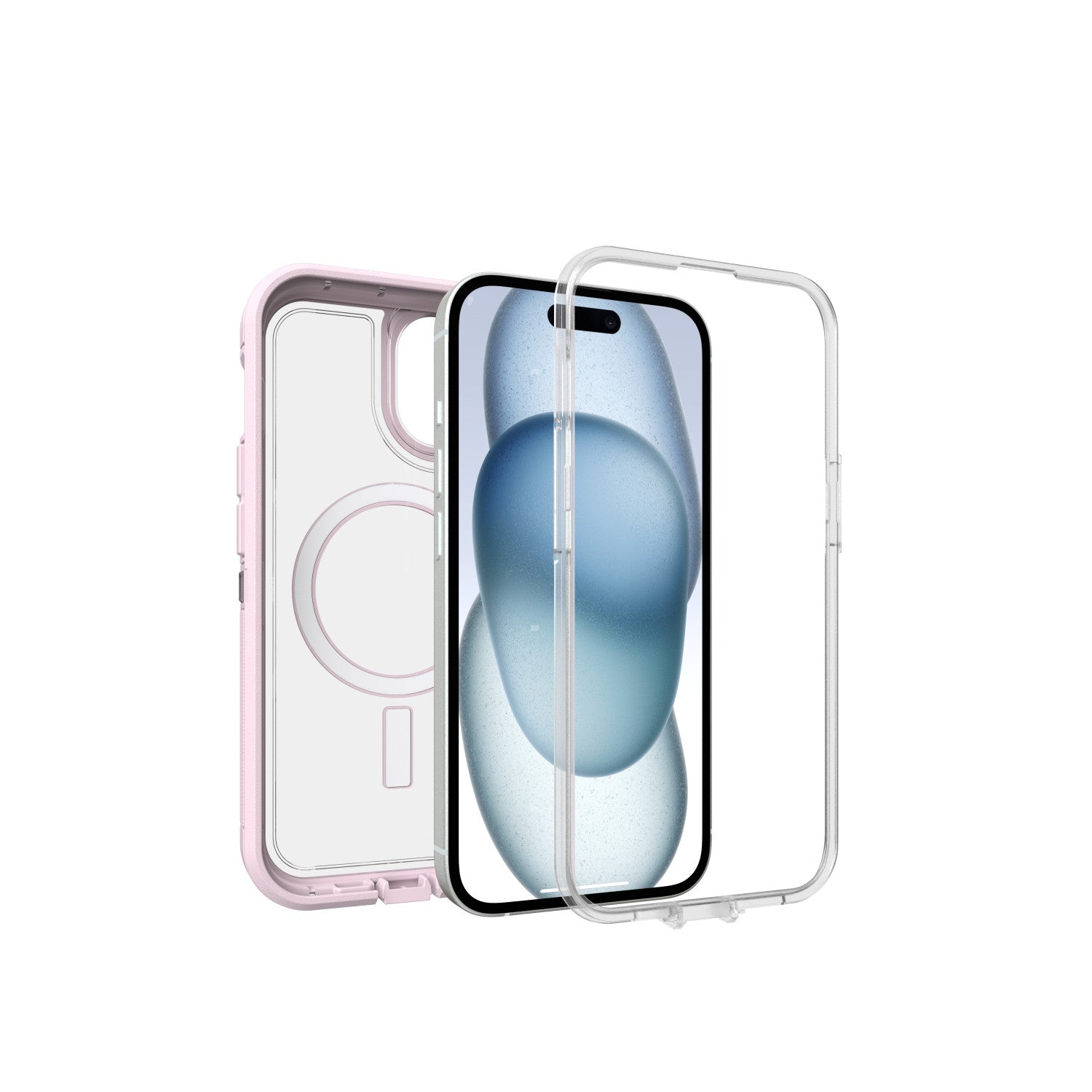 OtterBox Defender XT Clear per MagSafe Series per Apple iPhone 16e/15/14/13, Mountain Frost