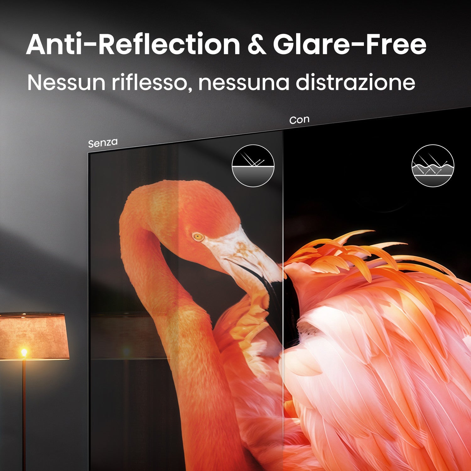 Hisense Smart TV MiniLED 165Hz 65" 4K 65U7S PRO, Schermo Anti-Riflesso, Dolby Atmos 2.1.2 By Devialet, VIDAA OS, Dolby Vision IQ, Native 165Hz Game Mode, 4 HDMI 2.1, Wifi, BT, AirPlay2, lativù 4K