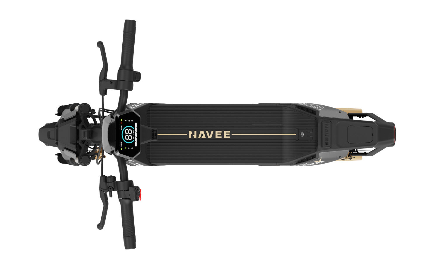 NAVEE NT5 ULTRA X Monopattino elttrico, Potenza max 1200W*2, Autonomia 85km, IPX6, Portata max 150kg, Pendenza max 40%, Frenata tripla