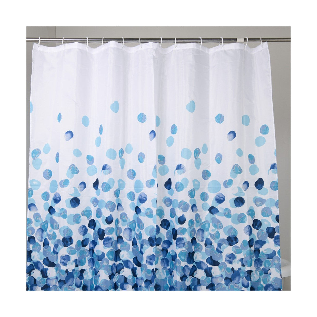 Gedy Tenda Doccia Oltremare in Tessuto 120x200 cm Beige-Azzurro