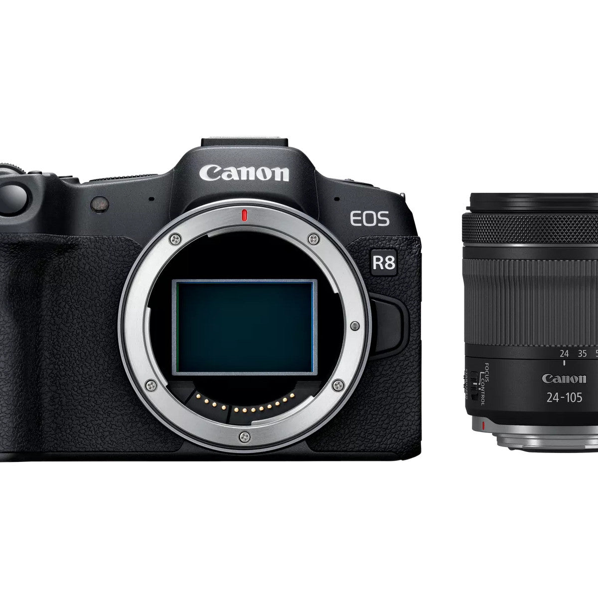 Canon EOS R8 RF 24-105mm F4-7.1 IS STM MILC 24,2 MP CMOS 6000 x 4000 Pixel Nero