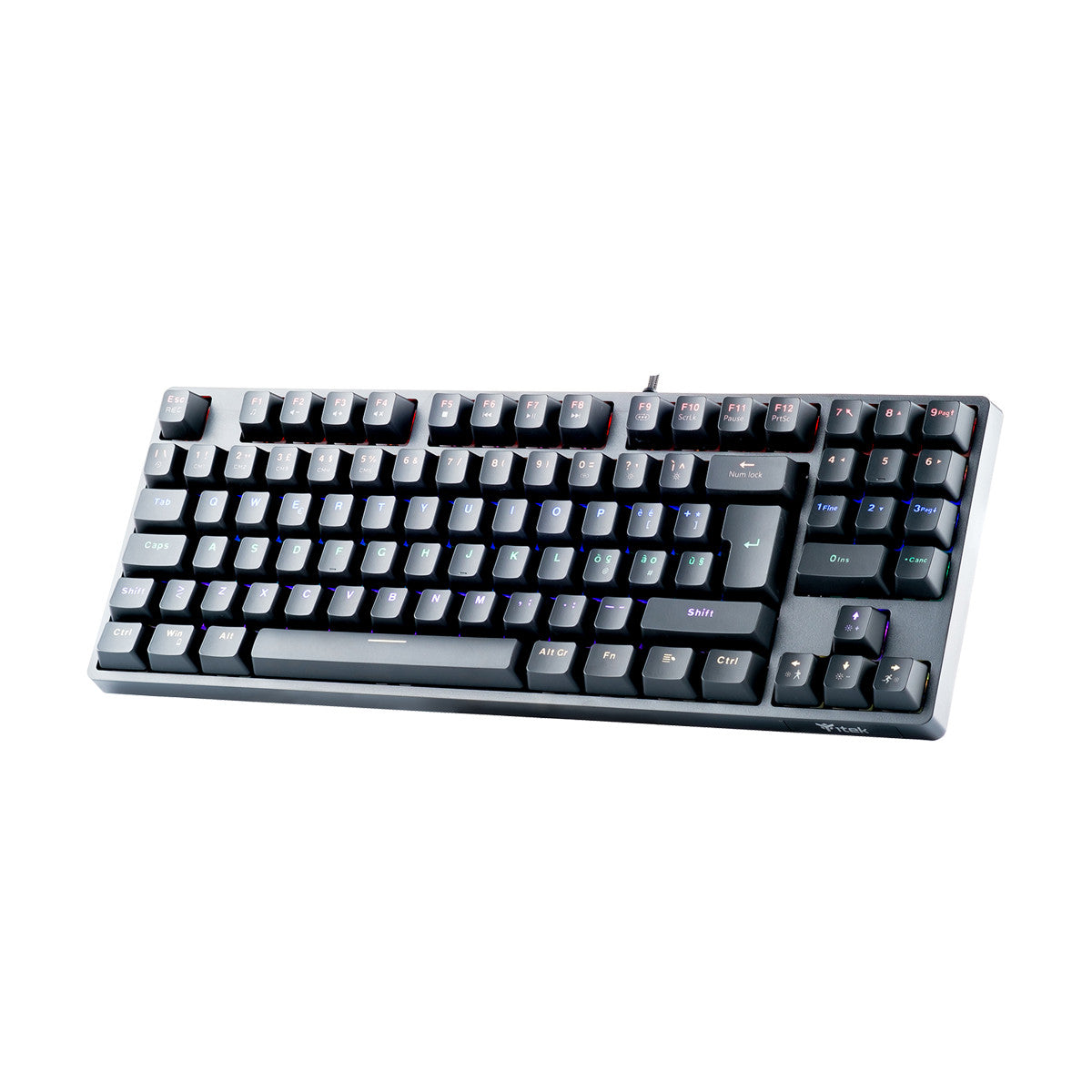 itek X50 tastiera Gaming USB Italiano Nero