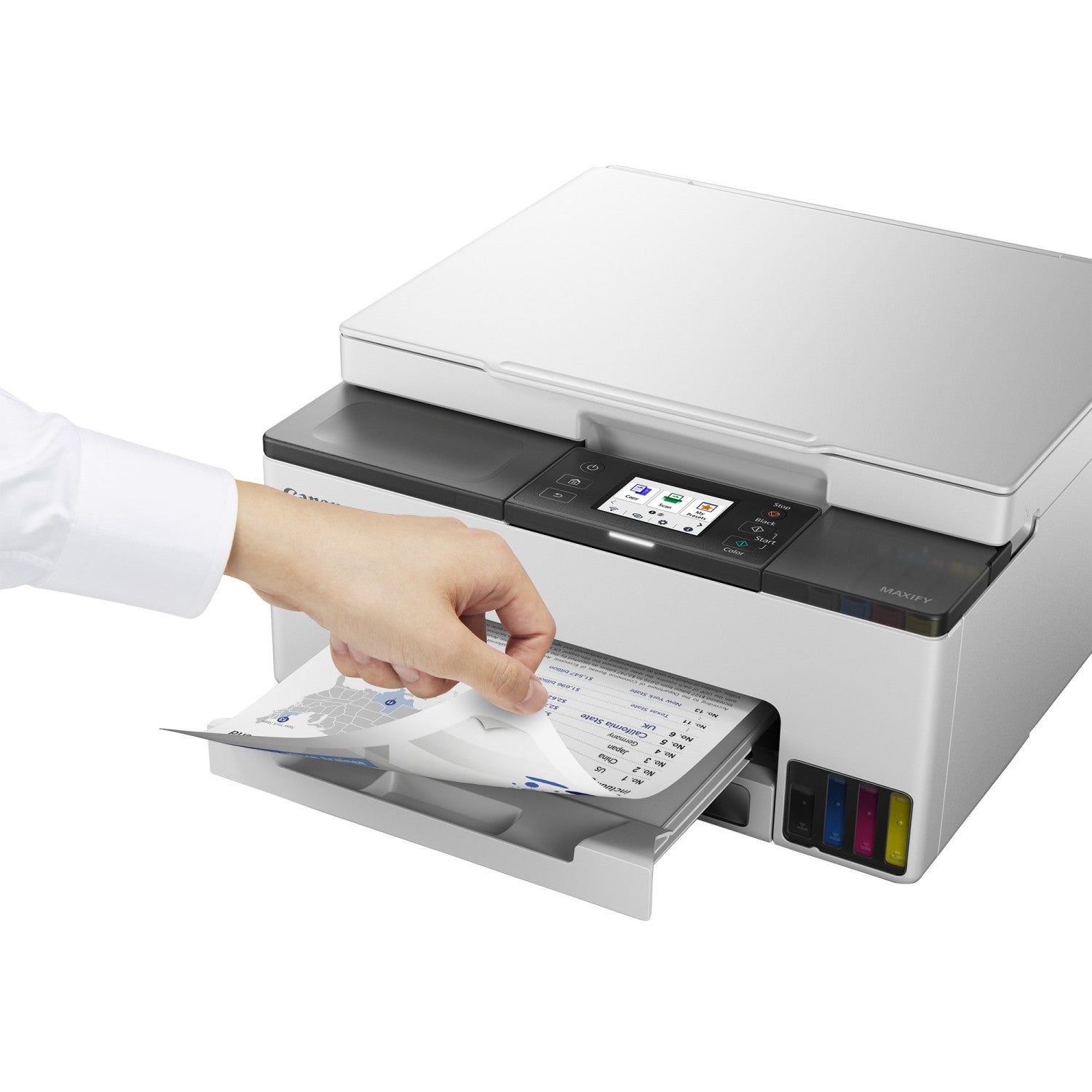 Canon MAXIFY GX1050 Ad inchiostro A4 600 x 1200 DPI Wi-Fi Venduto come Grado A 8714574689579