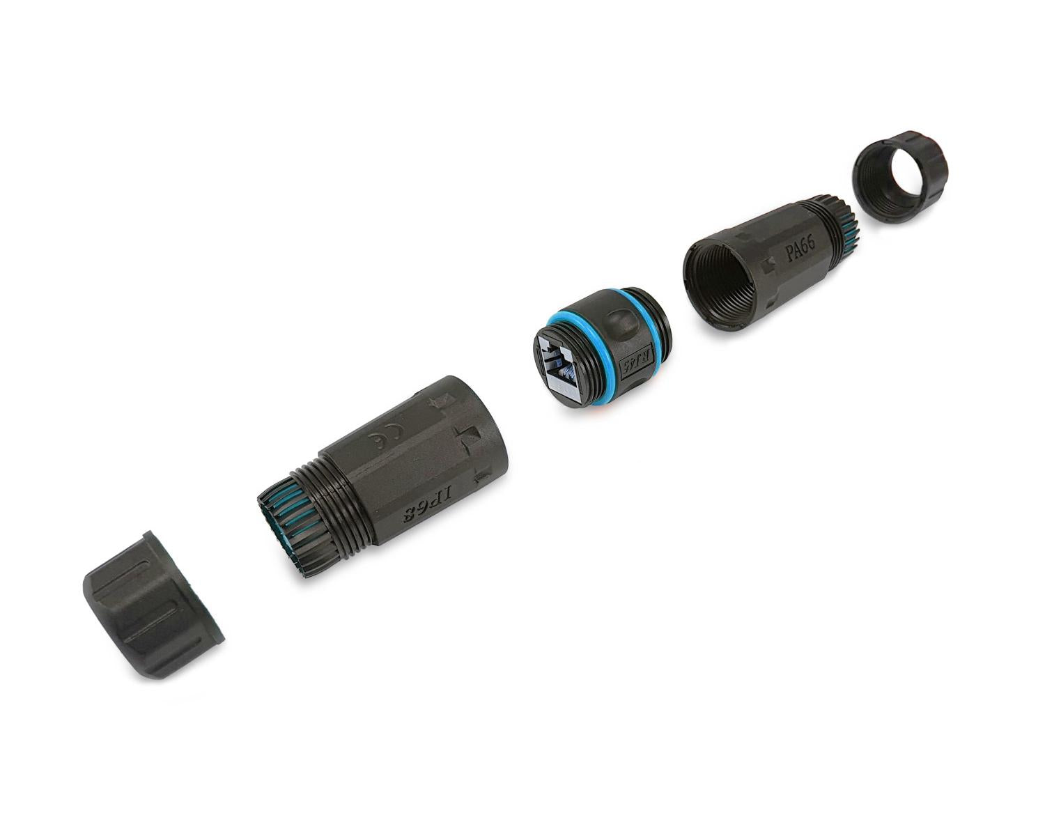 Equip 221172 adattatore per inversione del genere dei cavi RJ-45 Nero Blu