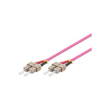 WP WPC-FP4-5SCSC-030 InfiniBand/fibre optic cable 3 m SC OM4 Viola