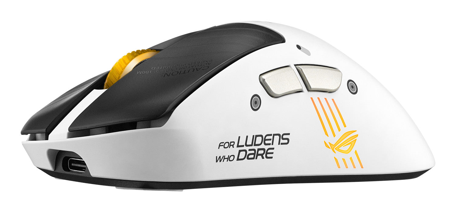 ASUS ROG Keris II Origin-KJP mouse Gaming Mano destra RF Wireless Bluetooth USB Type-A Ottico 42000 DPI