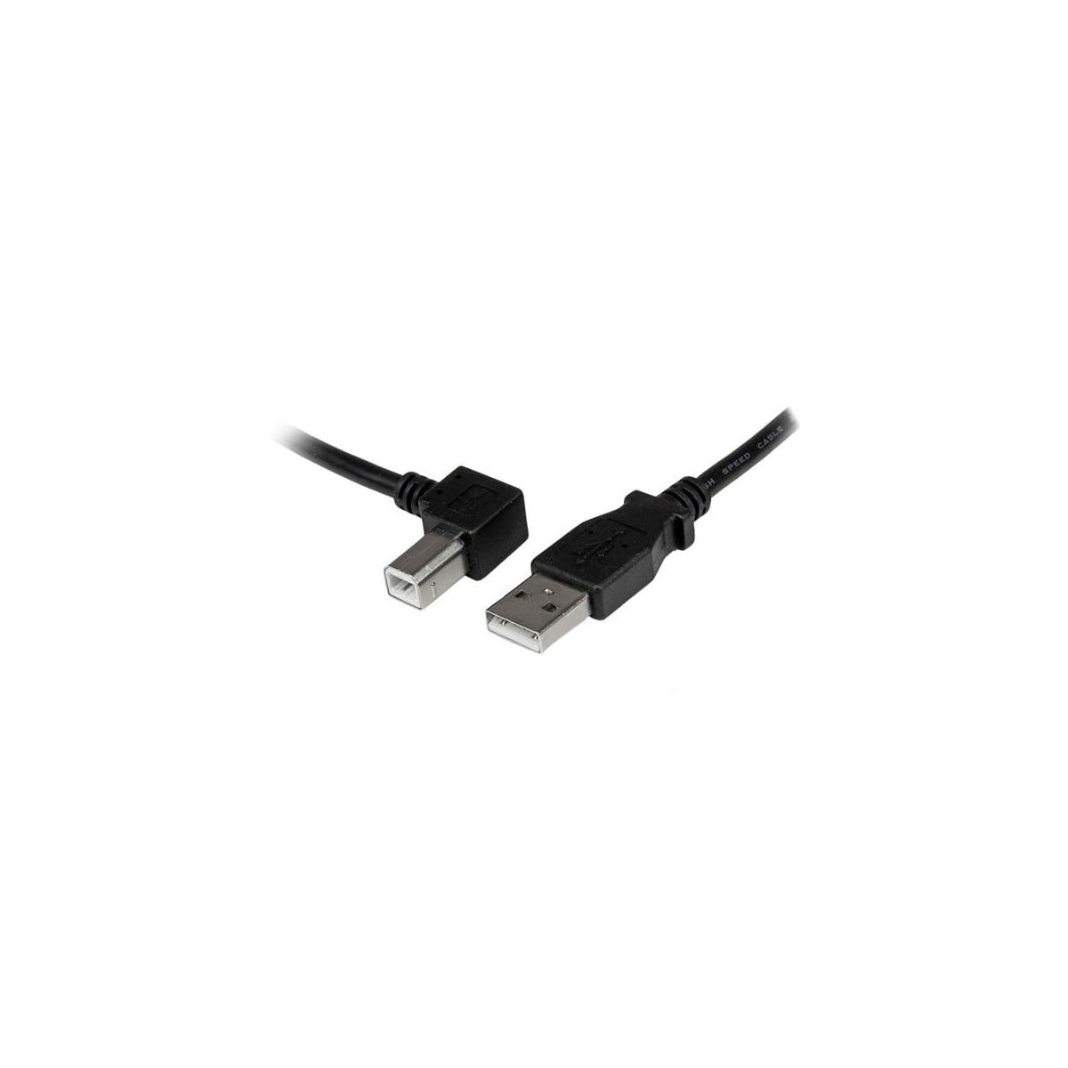 StarTech.com Cavo USB 2.0 A a B con angolare sinistro 2 m - M/M