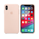 Apple Custodia in silicone per iPhone XS Max - Rosa sabbia