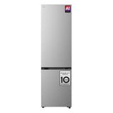 LG GBBS312APY Frigorifero combinato Fit & Max 60cm, Classe A, 333L, AI Inverter, Prime Silver