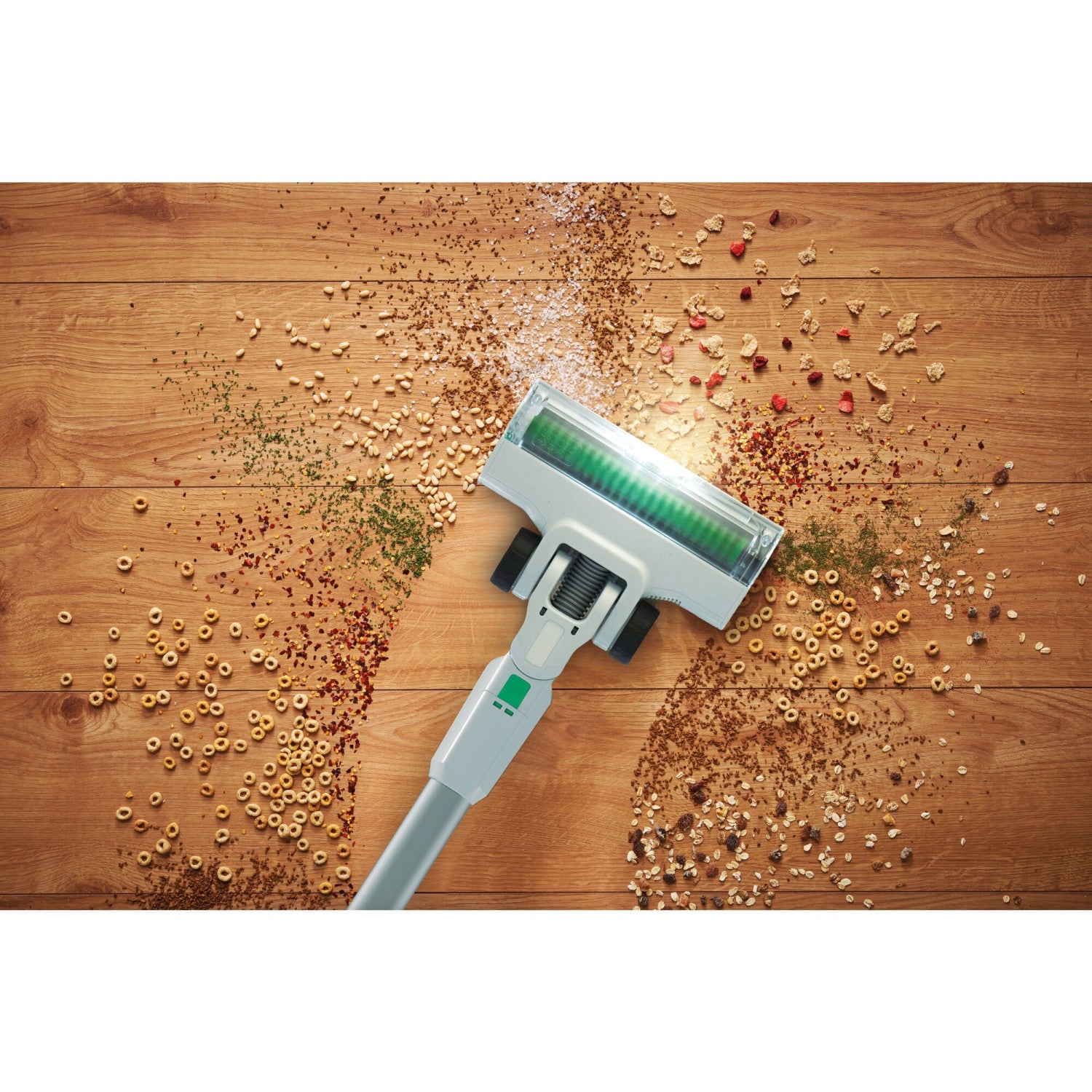 Black Decker REVSV18D1HF-QW scopa elettrica Aspirapolvere a bastone 2 in 1 Batteria Secco Senza sacchetto 0,5 L 36 W Verde, Bianco 2 Ah