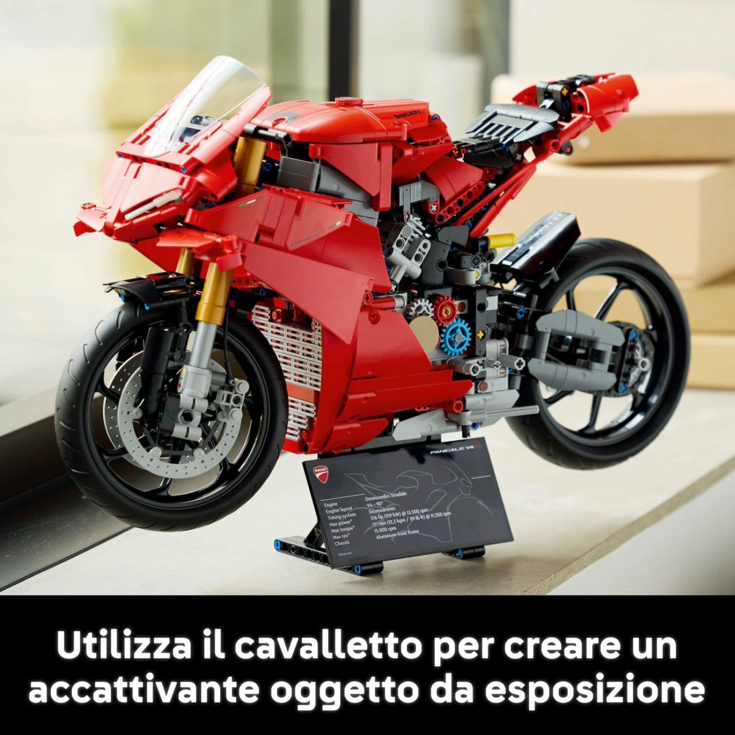Lego Technic Motocicletta Ducati Panigale V4 S 42202