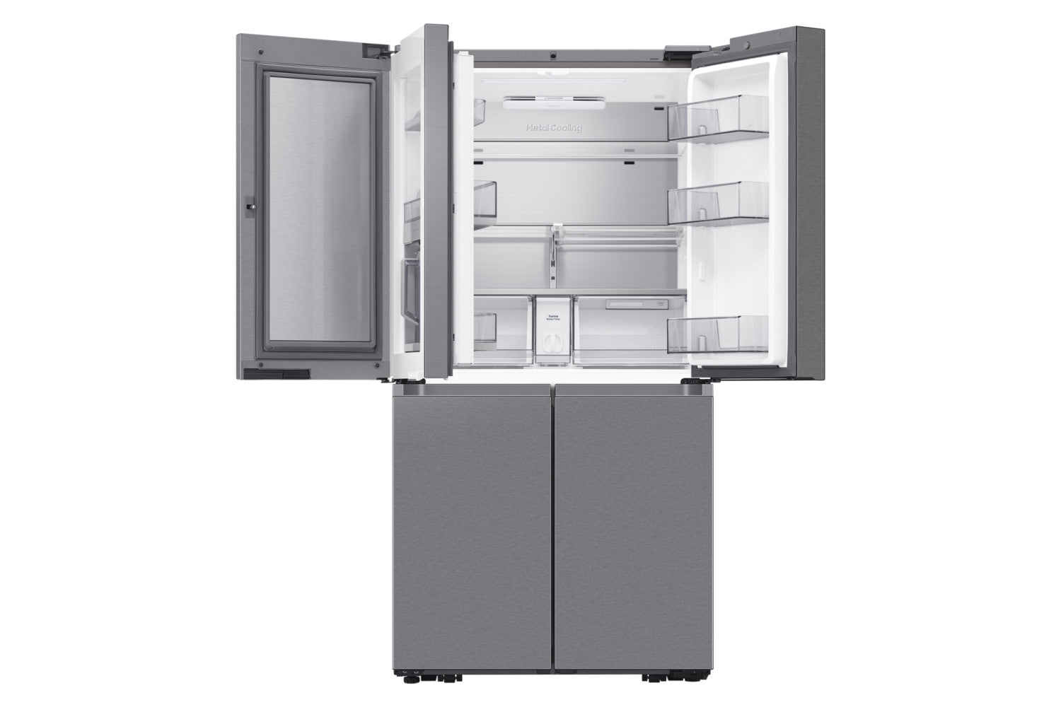 Samsung RF65DG9H0ESR frigorifero side-by-side Libera installazione 636 L E Acciaio inox