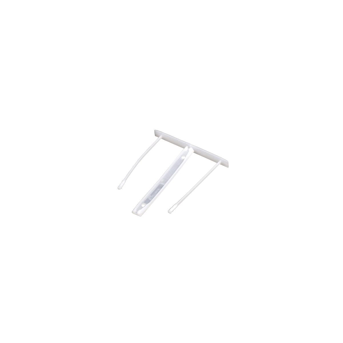 Fellowes 00895 fermaglio Plastica 100 pz