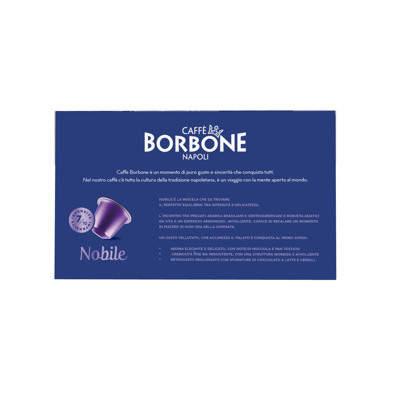 Caffè Borbone Capsule compatibili Alluminio sistema Nespresso - Miscela Nobile - 80+10 capsule