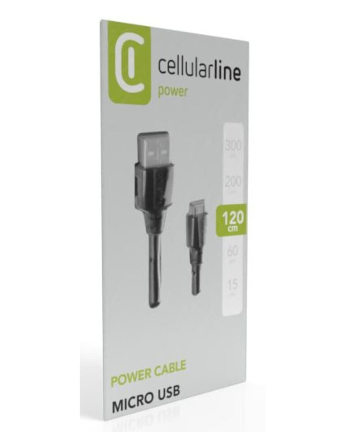 Cellularline Power Cable 120cm - MICRO USB