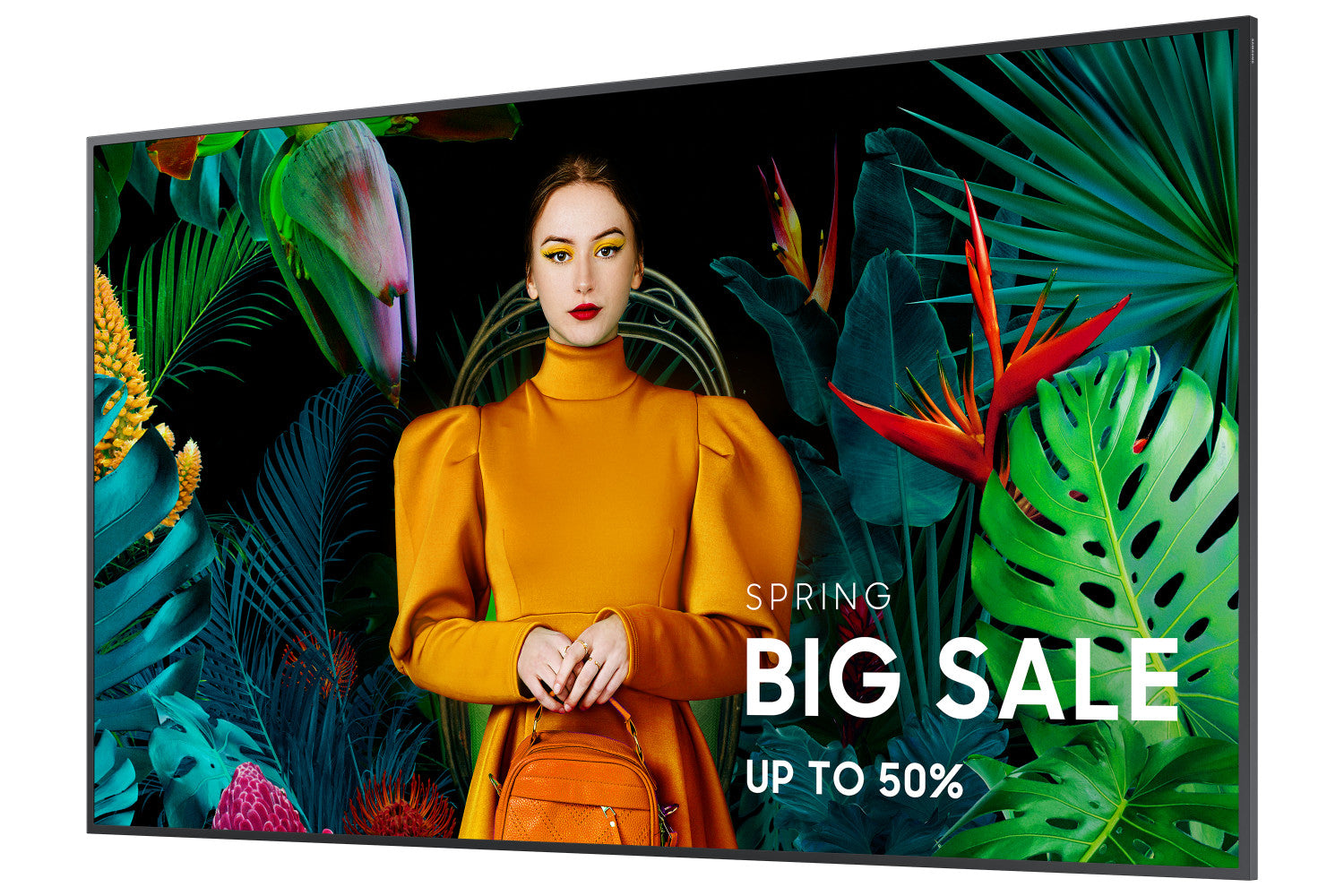 Samsung QH43C Pannello piatto per segnaletica digitale 109,2 cm (43") LCD Wi-Fi 700 cd/m² 4K Ultra HD Nero Processore integrato Tizen 24/7