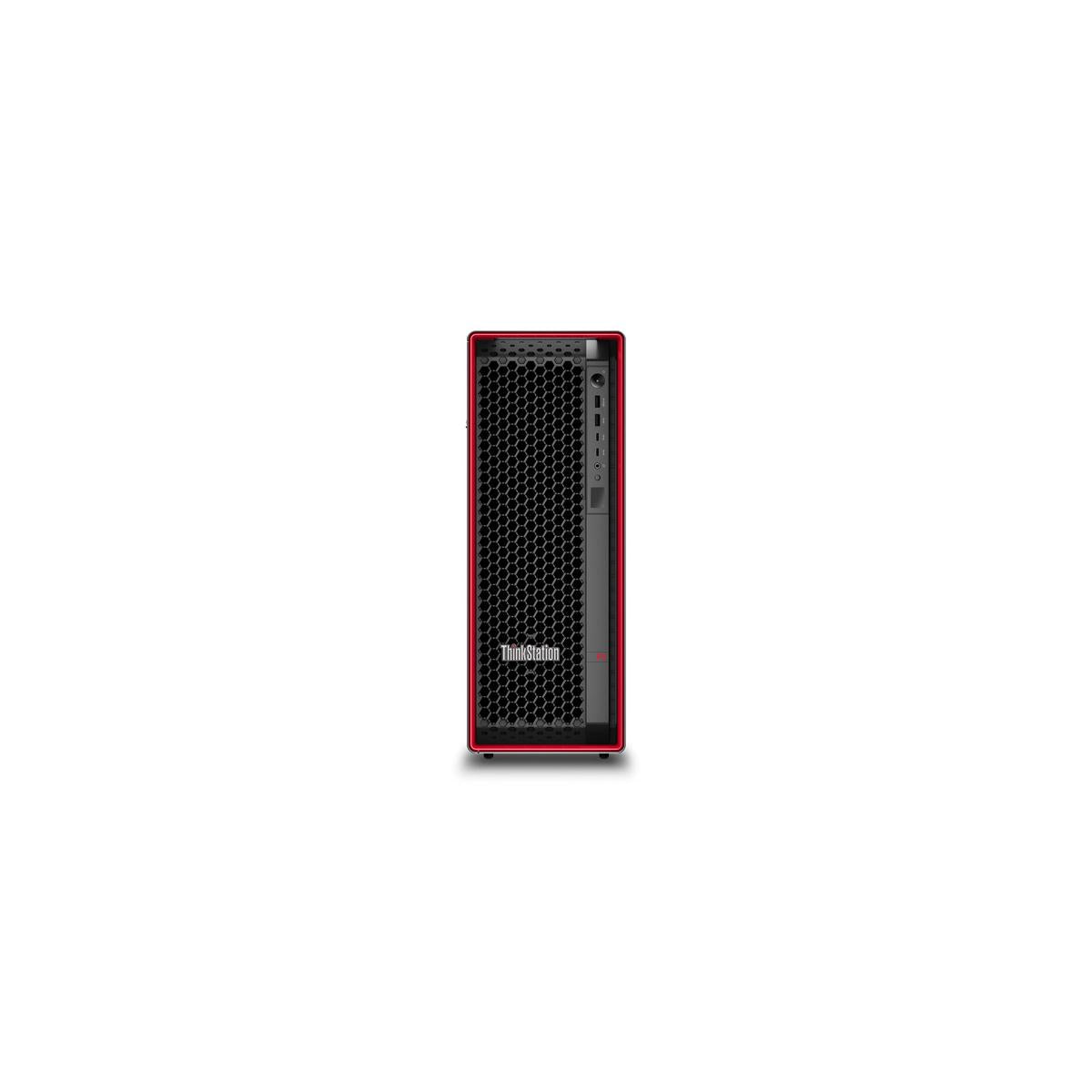 Lenovo ThinkStation P5 Intel Xeon W W5-2455X 32 GB DDR5-SDRAM 1 TB SSD NVIDIA RTX A2000 Windows 11 Pro for Workstations Tower Stazione di lavoro Nero, Rosso