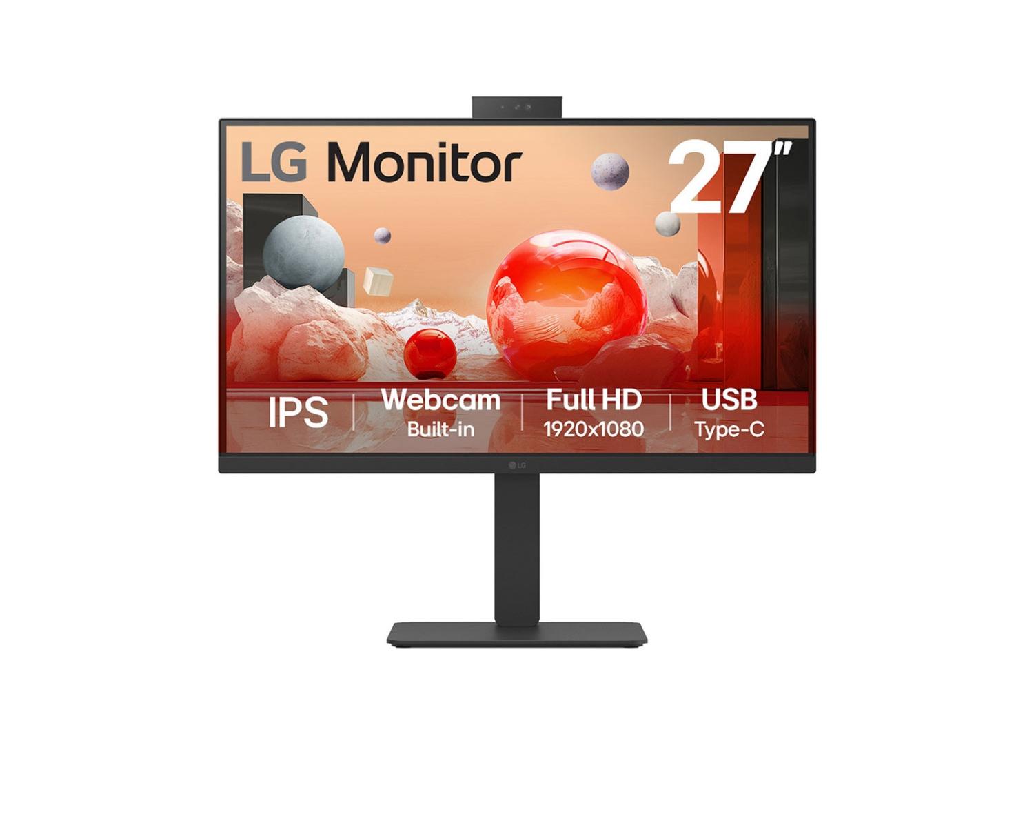 LG 27BA850-B Monitor PC 68,6 cm 27 pollici 1920 x 1080 Pixel Full HD Nero
