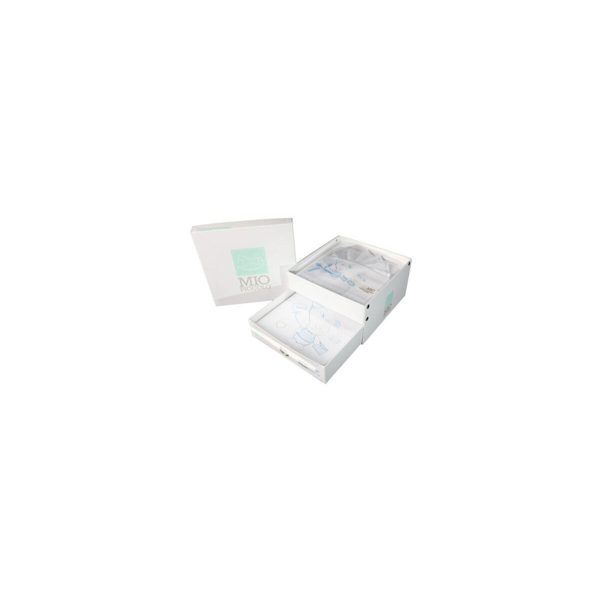 Italbaby Set Regalo Infanzia Prime Coccole Benvenuto Grey 3 Pz