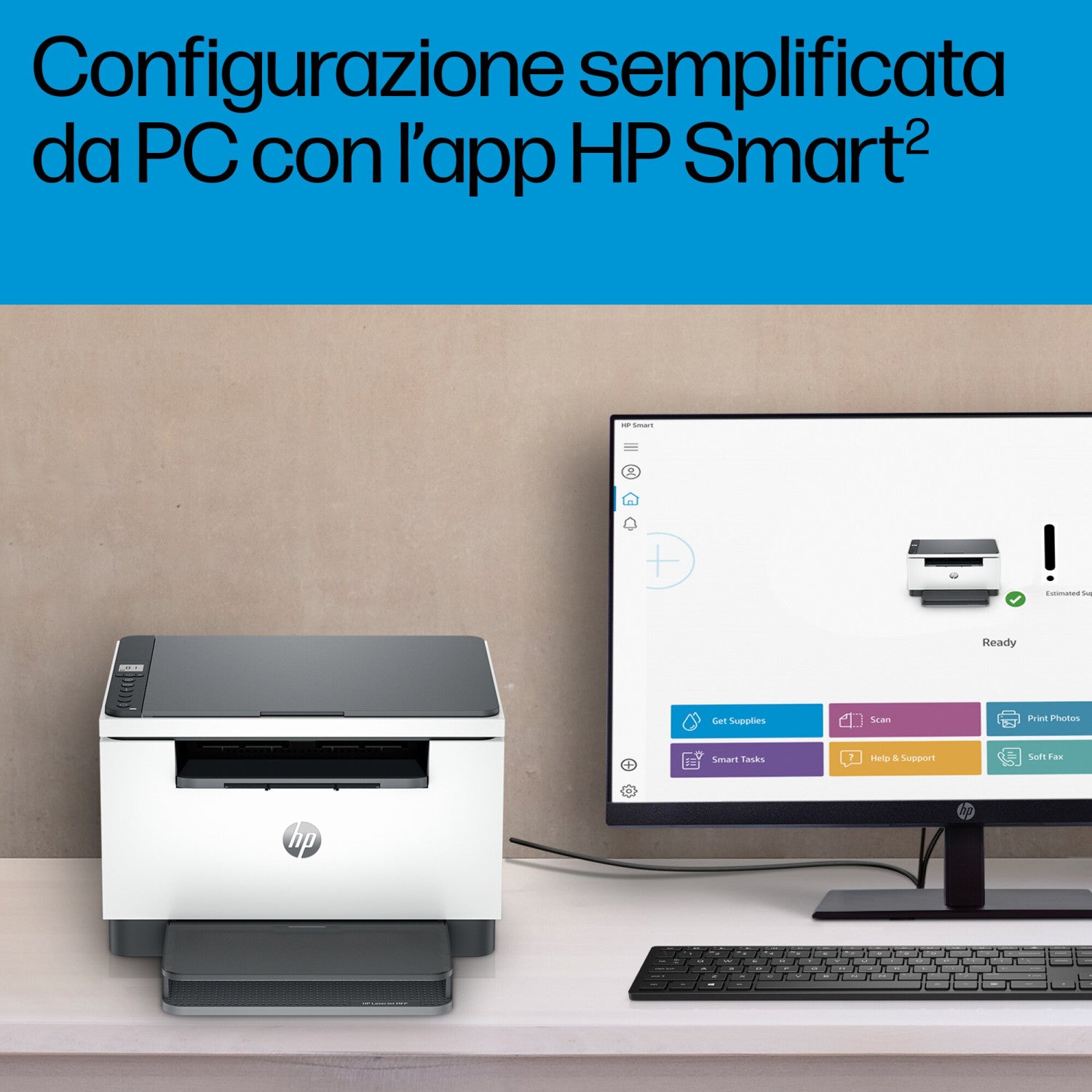 HP LaserJet Stampante multifunzione M234d Grigio