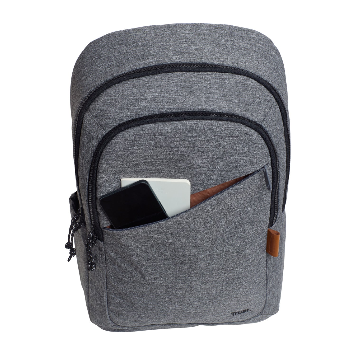 Trust 24981 Avana 40,6 cm 16" Zaino borsa per notebook Grigio