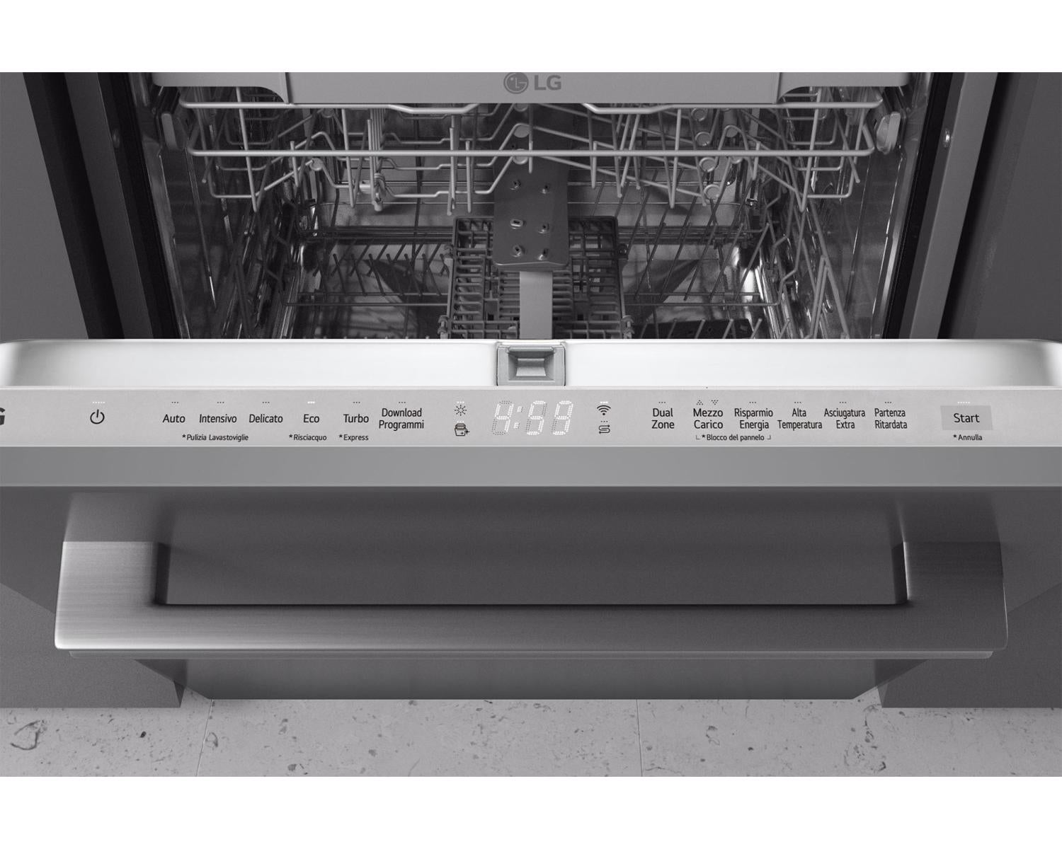 LG DB242TX.AASQEIS Lavastoviglie a Scomparsa Totale 14 Coperti