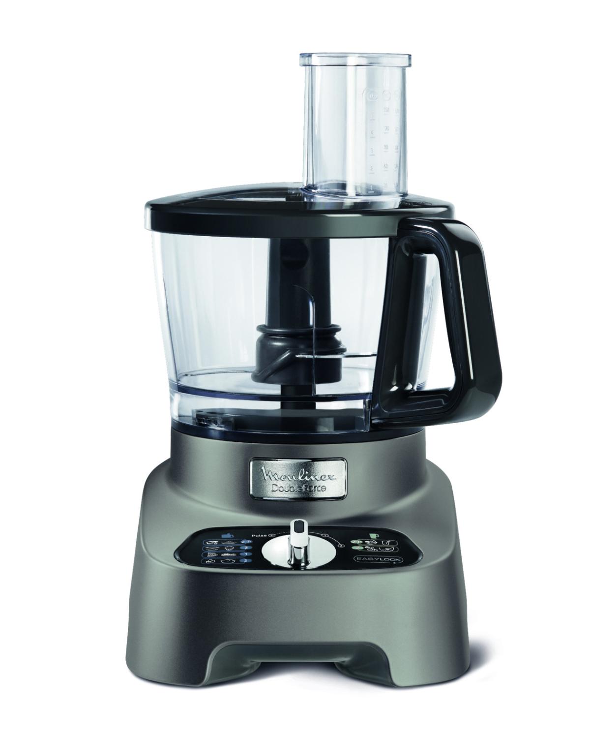 Moulinex FP825 Robot da Cucina Double Force 3L Multifunazione Grigio