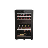 Cantinetta Vino Haier HWS42GDAU1 con Compressore Libera Installazione Luci 3D Natural Airflow System Nero