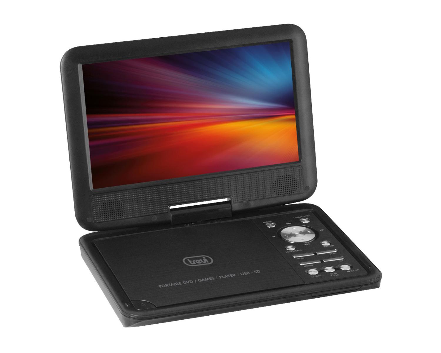 Trevi PDX 1409 S2 Lettore DVD portatile Da tavolo 22.9 cm 9 pollici Nero