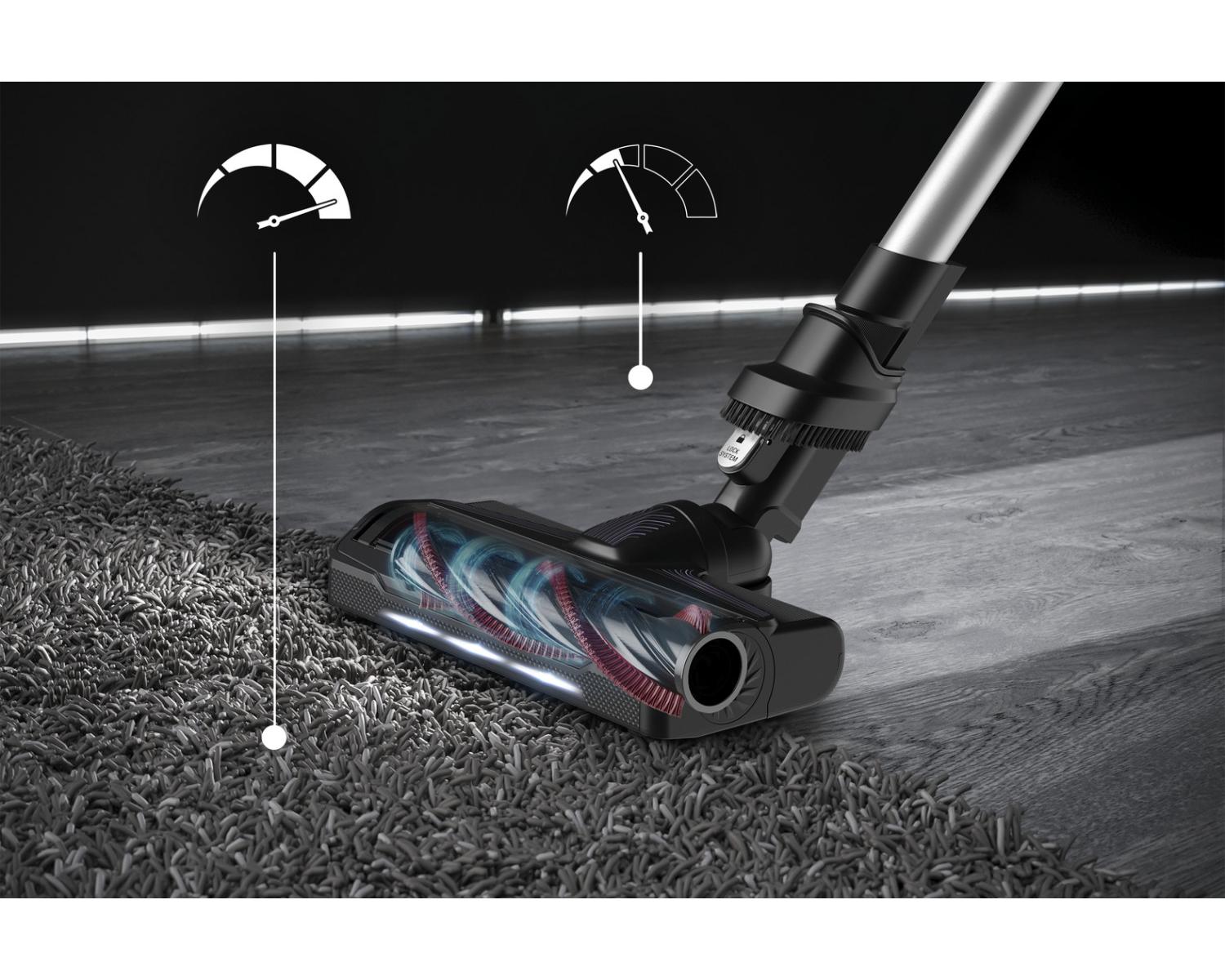 Rowenta X-Force Flex 9.60 RH2037 aspirapolvere senza filo Nero Viola Senza sacchetto