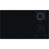 AEG PIANO GAS INDUZ. COMANDI FRONTALI 90 CM HDB95623NB Venduto come Grado C 7332543891801