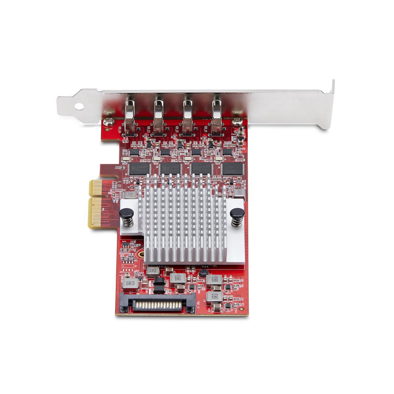 StarTech.com Scheda PCIe USB-C a 4 Porte, USB 3.2 10Gbps, Scheda di Espansione PCI Express USB Type-C con 4 Controller USB Indipendenti, Windows/Linux/macOS, TAA