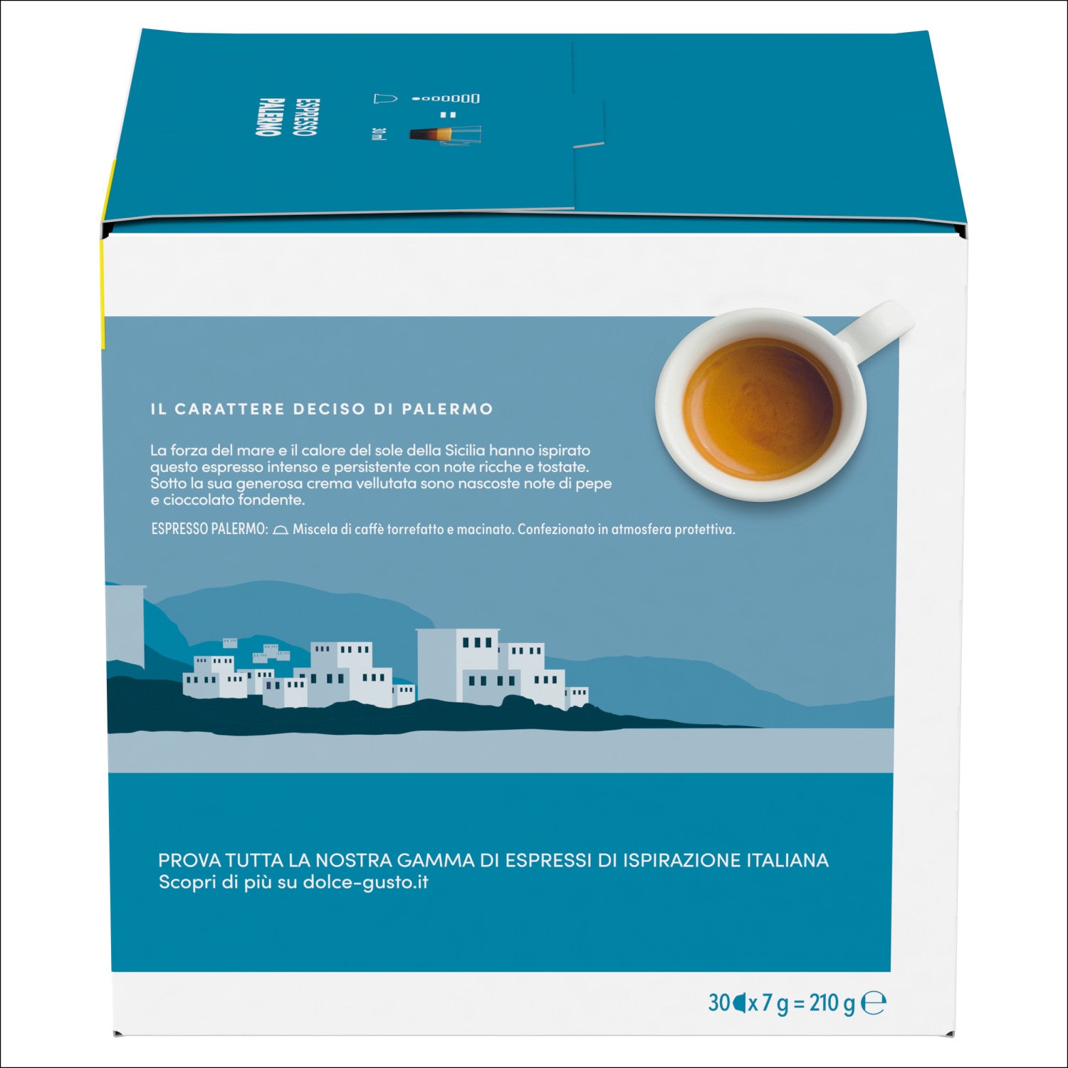 Nescafé Dolce Gusto Caffè Espresso Palermo 30 Capsule