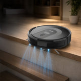 Ariete 2719 Robot Aspirapolvere Lavapavimenti X-Clean 3 in 1, Spazza, aspira e lava, Silenzioso, Wi fi integrato, Mappatura intelligente, navigazione giroscopica, Controllo Smart