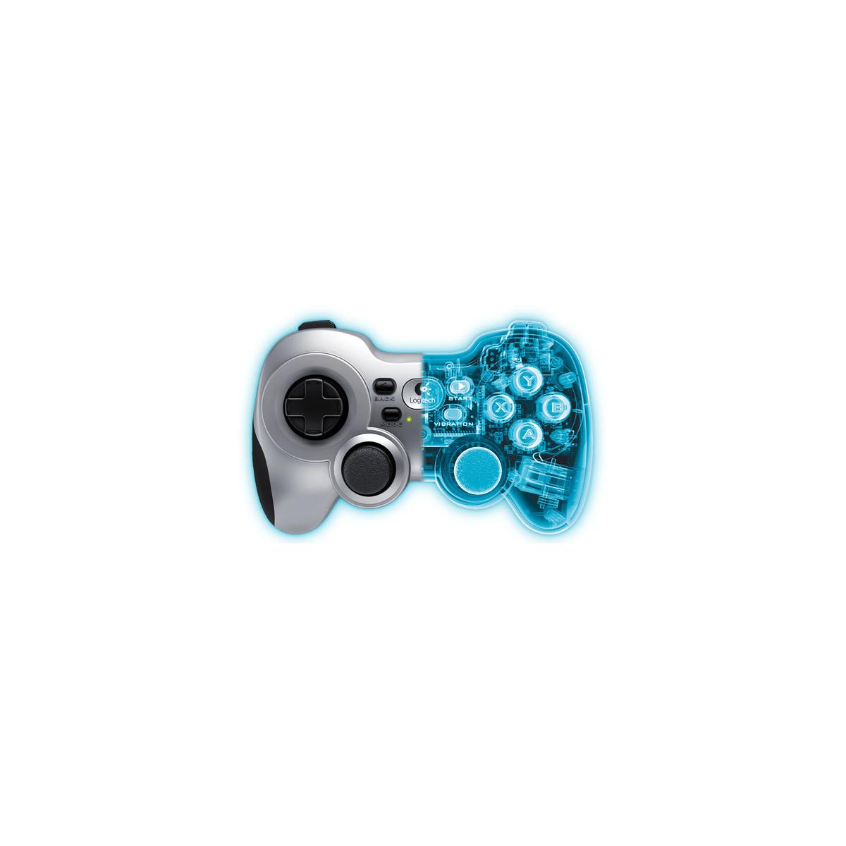 Logitech G F710 Nero, Argento RF Gamepad Analogico/Digitale PC