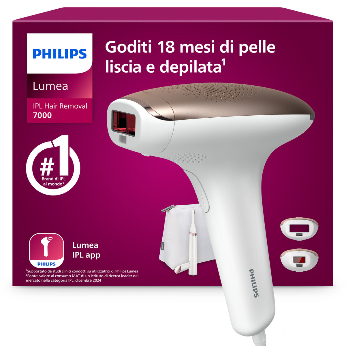 Philips Lumea Advanced Epilatore a Luce Pulsata Lumea bianco BRI920/00 Venduto come Grado A 8720689016780