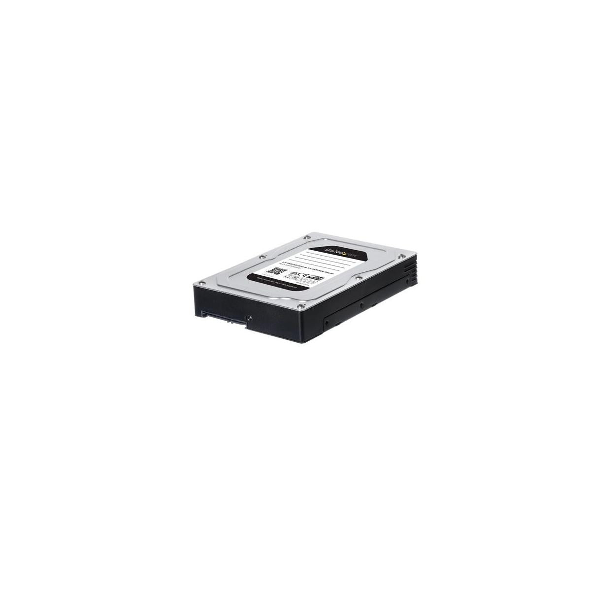 StarTech.com 25SATSAS35HD pannello drive bay 8,89 cm (3.5") Pannello portante Nero, Argento