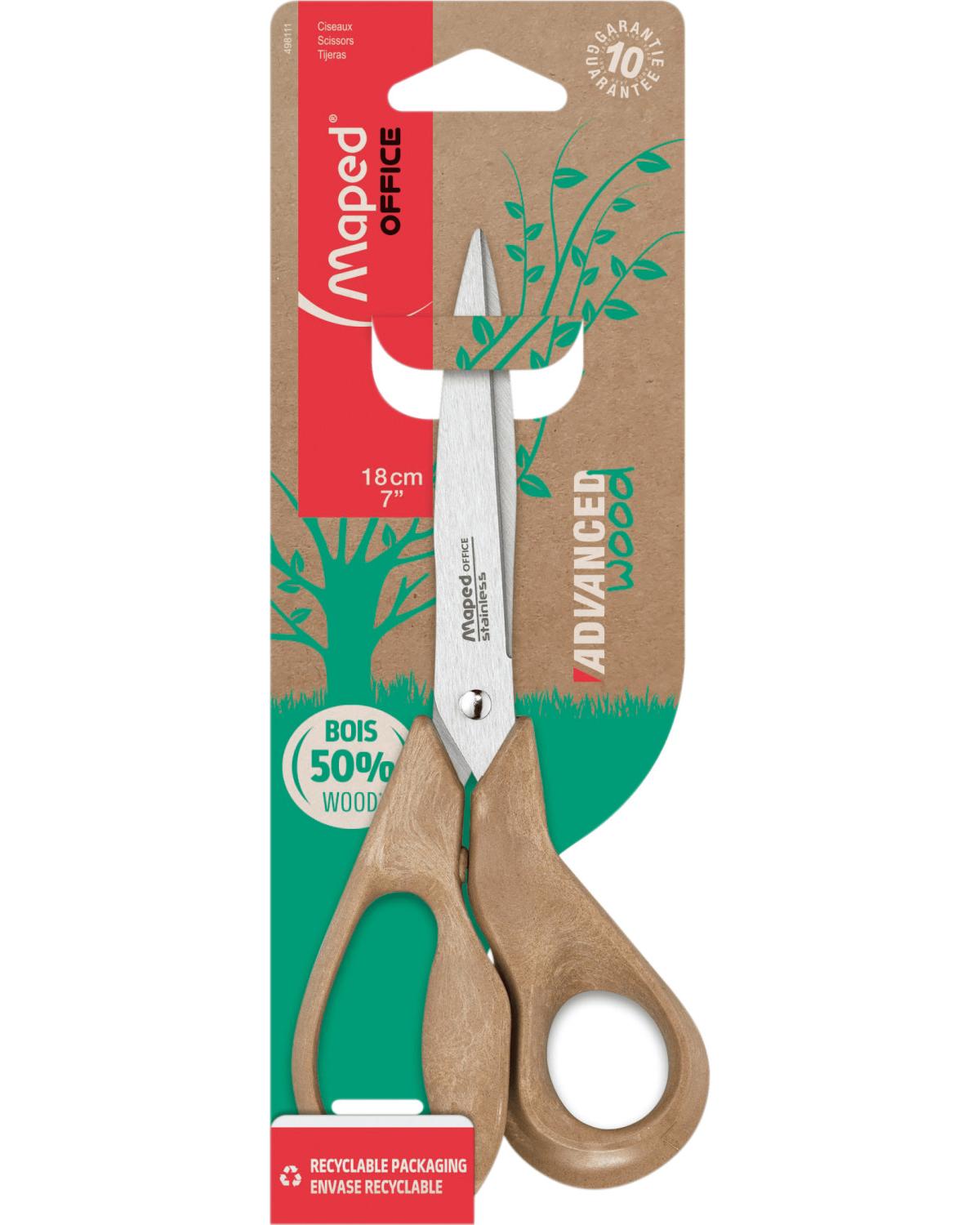 Maped 499111 forbici da cancelleria Universale Taglio a zig zag Legno