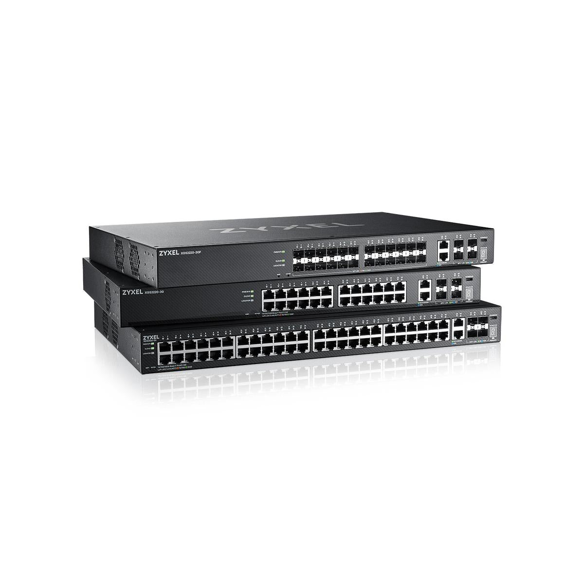 Zyxel XGS2220-30 Gestito L3 Gigabit Ethernet (10/100/1000) Nero