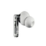 Nothing Ear (a) Auricolare True Wireless Stereo (TWS) In-ear Musica e Chiamate USB tipo-C Bluetooth Trasparente, Bianco