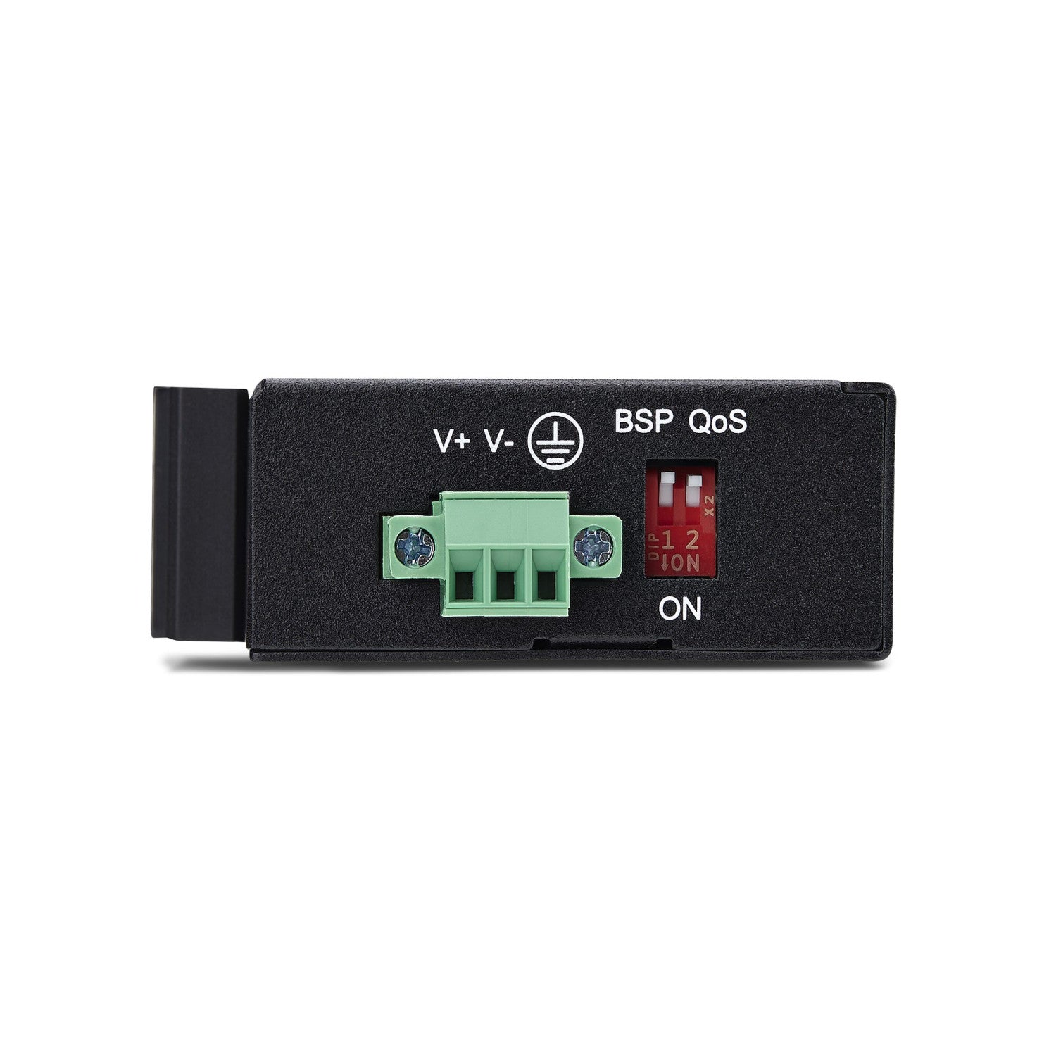 StarTech.com Switch di Rete Industriale non gestito a 5 porte, 100/1000 Ethernet, montaggio su guida DIN/parete, Switch Gigabit IP30 robusto, -40 - 75 C, 9 60V CC, TAA
