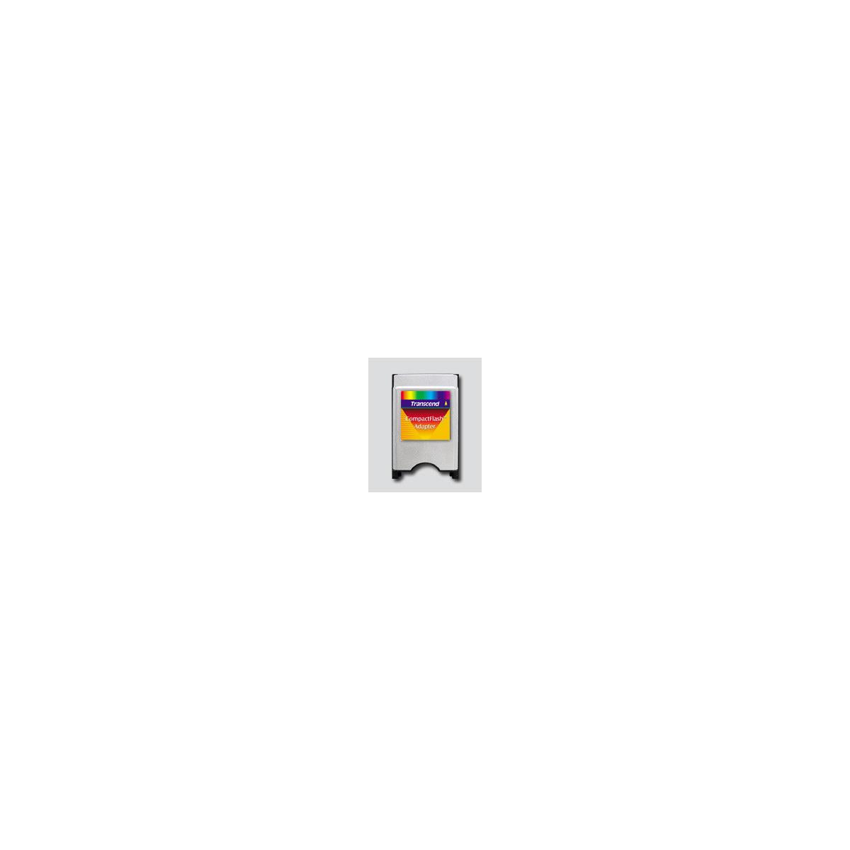 Transcend CompactFlash Adapter lettore di schede Argento