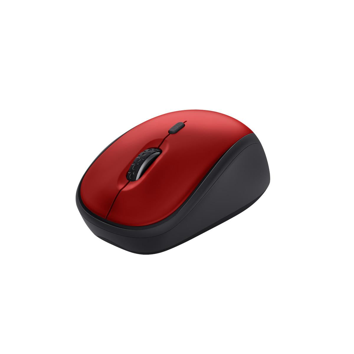 Trust B0BL7CWSS4 Mouse Yvi Wireless Eco Rosso