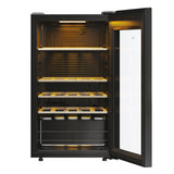 Haier Wine Bank 50 Series 3 HWS34GGH1 Cantinetta vino con compressore Libera installazione Nero 34 bottiglie Venduto come Grado B 6930265340600
