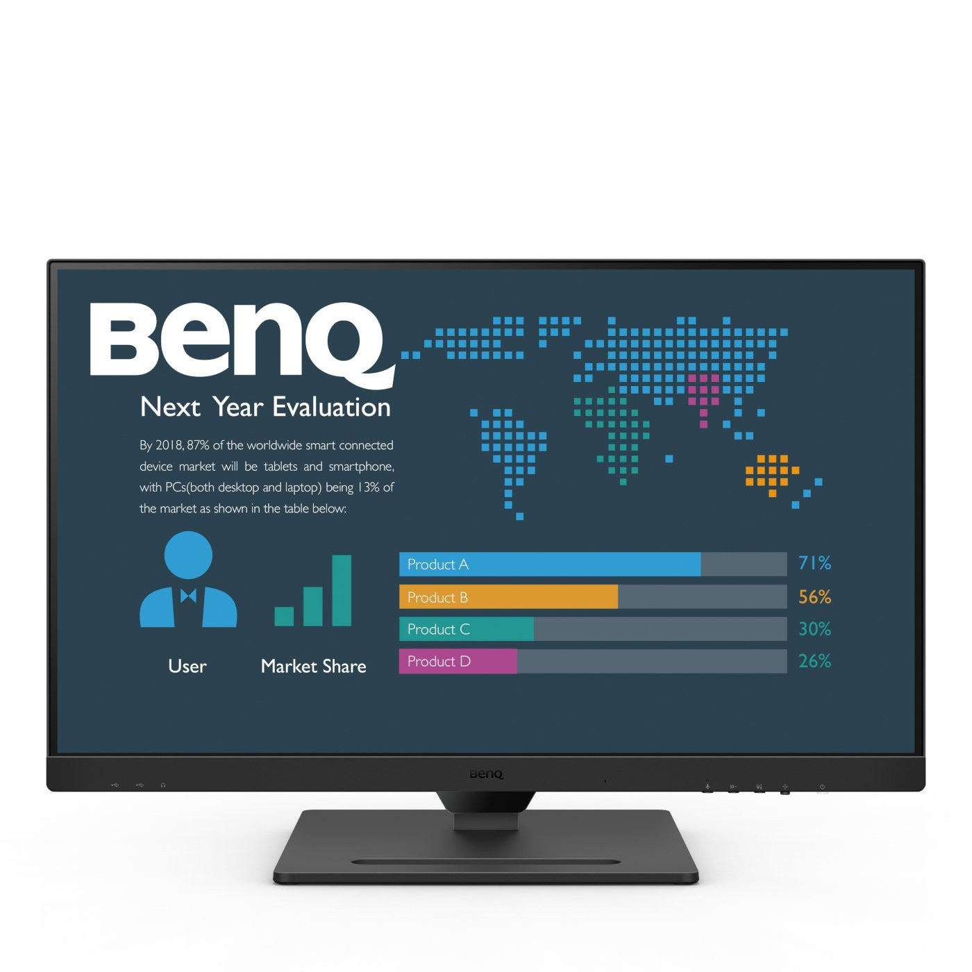 BenQ BL2790QT Monitor PC 68,6 cm (27pollici) 2560 x 1440 Pixel Quad HD LED Nero