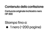 HP Cartuccia originale inchiostro nero 300